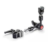 Manfrotto 244MICROKIT Braccetto Base con Nano Clamp, Nero - NUOVO