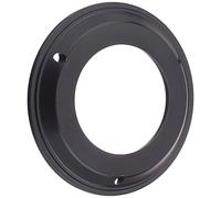 Manfrotto 319 Adattatore per Treppiedi da Culla 100 mm a Culla 75 mm, Nero