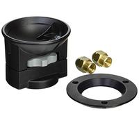 Manfrotto 325N Adattatore per Treppiedi da Base Piatta a Culla 100/75 mm, Nero