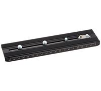 Manfrotto Piastra fotocamera 357P lunga Attacco rapido 1/4"-3/8" Alluminio Nero