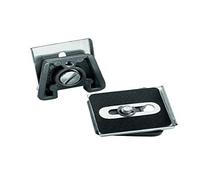 Manfrotto 384PLARCH-14 Piastra Rapida 1/4" con Allineamento a 90°