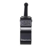 Manfrotto Morsetto nano 13mm-35mm con ricevitore da 3/8" e 1/4"