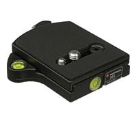 Manfrotto 394 Adattatore Universale e Piastra Rapida per Testa, Nero