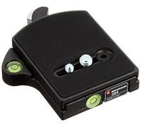 Manfrotto 394 Adattatore Universale e Piastra Rapida per Testa, Nero - NUOVO
