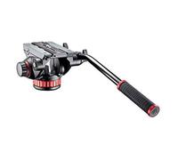 Manfrotto 502 Testa Video in Alluminio con Base Piatta, Controbilanciamento Fiss