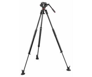 Manfrotto 504X + treppiede CF Fast Sing Leg