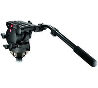 Manfrotto 526 Testa Video con Semisfera 100mm, 1 Leva Telescopica, Nero