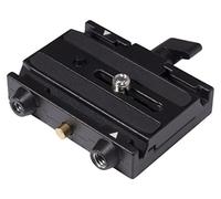 Manfrotto 577 Adattatore per Piastra Scorrevole a Sgancio Rapido, Nero - NUOVO