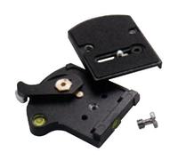 Manfrotto 394 Quick R.Adapter " Low Profile " Cambio Rapido Adattatore E Piastra
