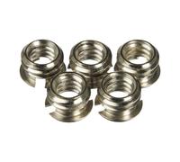 Manfrotto 148KN Adattatore 3/8" Maschio con filetto a 1/4" Femmina con filetto (kit 5 pz.)