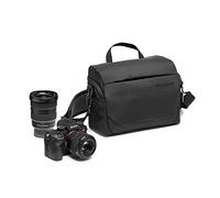 Manfrotto Advanced Borsa a Spalla M III, Borsa Reflex e Mirrorless con Obiettivo, Borsa Fotografica, Custodia Macchina Fotografica con Attacco per Treppiede e Copertura Antipioggia