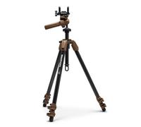 Manfrotto ALPHA S.H.O.T. Grip PRO Kit, Treppiede Fibra di Carbonio, Testa Grip Head 360 Gradi, Sella Universale per Fucili, Ottiche, Mirini,Piastra 200PL,Tiro Sportivo,Osservazione,Attività all'aperto