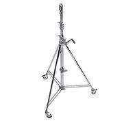 Manfrotto B6039CS - Treppiedi in argento (30 kg, 3 piedi, 3,83 m, 142 cm, 181 cm)