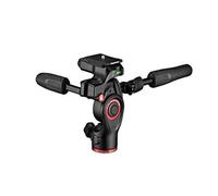 Manfrotto Befree 3-Way Live, Testa a 3 Vie per Treppiede, Testa Fluida in Allumi