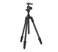 Manfrotto Befree Advanced AS Twist - Kit treppiede da viaggio in fibra di carbonio a 4 sezioni con testa a sfera centrale 494