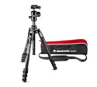 Manfrotto Befree Advanced Kit Treppiede per Fotocamera, da Viaggio | Chiusura a Leva, Portatile, Compatto, Testa a Sfera 494, Piastra Arca-Swiss, per Reflex, Mirrorless, Accessori Fotografici