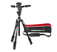 Manfrotto Befree Advanced Kit Treppiede per Fotocamera, Testa 3-Vie | Testa Fluida, Chiusura Leva, per Foto-Videocamere, Portata fino 6kg, Compatto, per DSLR, CSC, Mirrorless