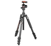 MANFROTTO - Befree Advanced Kit Treppiede per Fotocamere Digitali Alpha 3 Gambe Nero / Argento con Custodia