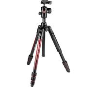 Manfrotto Befree Advanced viaggio al treppiede con testa a sfera (Twist serrature, rosso)