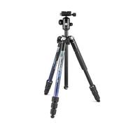 Manfrotto Element MII in Alluminio, Treppiede Fotocamera con Testa a Sfera, Borsa Inclusa, per Reflex, Mirrorless, Compatte - Ideale per Viaggi, Vlogging e Content Creation - Blu