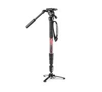 Manfrotto Element MII, Kit Monopiede Video in Alluminio con Testa Fluida, Sottil