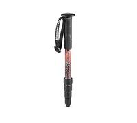 Manfrotto Element MII MMELMIIA5RD, Monopiede Alluminio 5 Sezioni Leggero da Viag