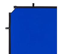 Manfrotto EzyFrame Cover per Fondale Pieghevole per Fotografia/Video Formato Large 2 x 2,3 m - Chroma Key Blu - Ultraportatile - Ritratti Famiglia/Pose d’Azione Dinamiche/di Moda/Commerciale - LB7949
