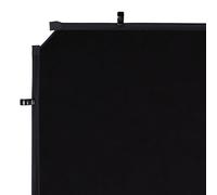 Manfrotto EzyFrame Cover per Fondale Pieghevole per Fotografia/Video Formato Large 2 x 2,3 m - Nero - Ultraportatile - Ritratti di Famiglia/Pose d’Azione Dinamiche/di Moda/Commerciale - LB7953