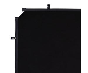 Manfrotto EzyFrame Cover per Fondale Pieghevole per Fotografia/Video Formato Large 2 x 2,3 m - Nero - Ultraportatile - Ritratti di Famiglia/Pose d’Azione Dinamiche/di Moda/Commerciale - LB7953