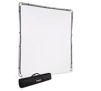 Manfrotto EzyFrame Kit Fondale Pieghevole Fotografia/Video Formato Large - 2 x 2,3 m - Bianco - Telaio a Montaggio Rapido in Alluminio - Custodia Trasporto Rigida - Ultraportatile - LL LB7950