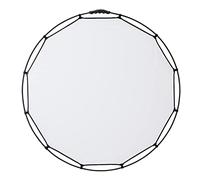 Manfrotto HaloCompact Plus Diffuser 98 cm 2 Stop Diffusore Circolare - Tecnologia RapidExoframe™ - Telaio Pieghevole in Alluminio - LL LR3333
