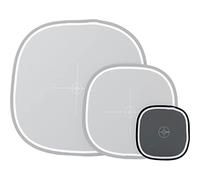 Manfrotto LL LR1250 Pannello Circolare, Diametro 30 cm, Grigio Neutro/Bianco
