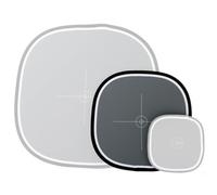Manfrotto LL LR2050 Pannello Circolare, Diametro 50 cm, Grigio Neutro/Bianco