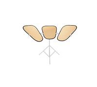 Manfrotto LL LR2905 Kit 3 Pannelli, Oro/Bianco