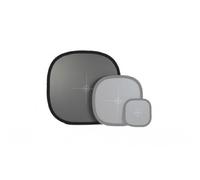 Manfrotto LL LR3050 Pannello Circolare, Diametro 75 cm, Grigio Neutro/Bianco