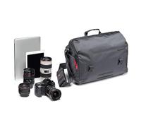 Manfrotto Borsa Messenger Manhattan Speedy 30, Multiuso, per Trasporto Macchina Fotografica e Accessori, in Tessuto Idrorepellente, Zaino Macchina Fotografica con Vano PC e Tablet, con Porta Treppiede