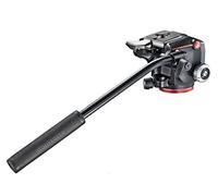 Manfrotto MHXPRO-2W Xpro Testa Fluida Video a 2 Vie in Alluminio e Adapto, Nero/