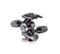 Manfrotto MHXPRO-3W Testa a 3 vie con leve retrattili, nero