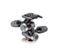 Manfrotto MHXPRO-3W Testa a Tre Vie Facile da Trasportabile e Ultra Compatta, Nero