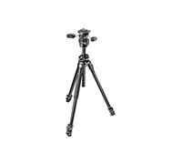 Manfrotto Kit 290 DUAL con testa 3 vie posizione zenitale