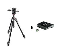 Manfrotto MK290XTA3-3W Treppiede con Borsa, Testa a 3 Movimenti, 3 Sezioni in Al