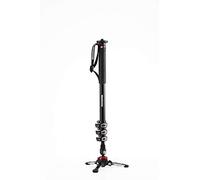 MANFROTTO MONOPIEDE VIDEO XPRO+ A 4 SEZIONI + BASE FLUIDA - MVMXPROA4