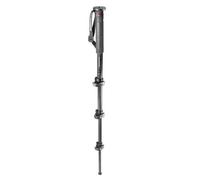 Manfrotto MPMXPROC4 monopiede per fotocamera 1/4, 3/8\" Fibra di carbonio Nero