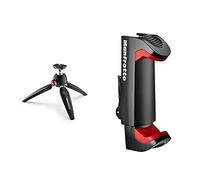 Manfrotto Mtpixievo-Bk Treppiedi Da Tavolo A 2 Sezioni, Per Fotocamere Compatte,