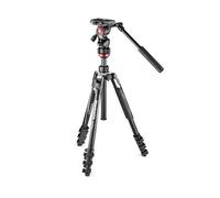 Manfrotto Treppiede Befree Live in alluminio con testa video e chiusure a leva MVKBFRL-LIVE