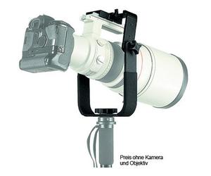 Manfrotto pesante Supporto per teleobiettivo