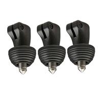 Manfrotto Piedini reversibili in gomma/metallo per treppiedi selezionati, set da 3 (116SPK3)