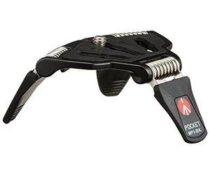 Manfrotto POCKET Treppiede L MP3-BK Nero Compatto Pieghevole Mini Supporto pe...