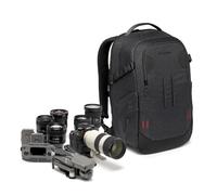 Manfrotto PRO Light Backloader M, Zaino Professionale per Fotocamere, Accesso Superiore e Posteriore, Doppio Attacco per Treppiede, Imbottito con Divisori Intercambiabili, Nero
