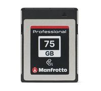 Manfrotto Professional Scheda di Memoria 75GB, PCle 3.0, CFexpress Tipo B, per Reflex Professionali e Fotocamere CSC Advanced, Registra Video in 8K, 6K, 4K